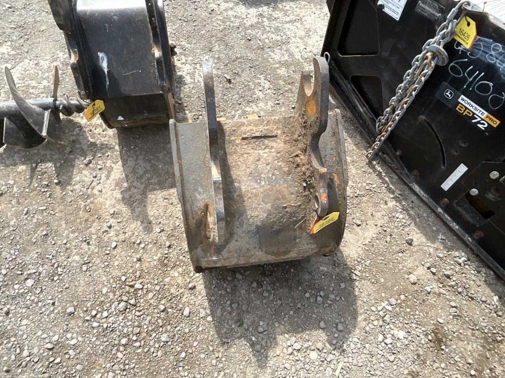 Used 18" Tooth Bucket for Mini Excavator