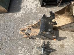 Used 10" Tooth Bucket for Mini Excavator