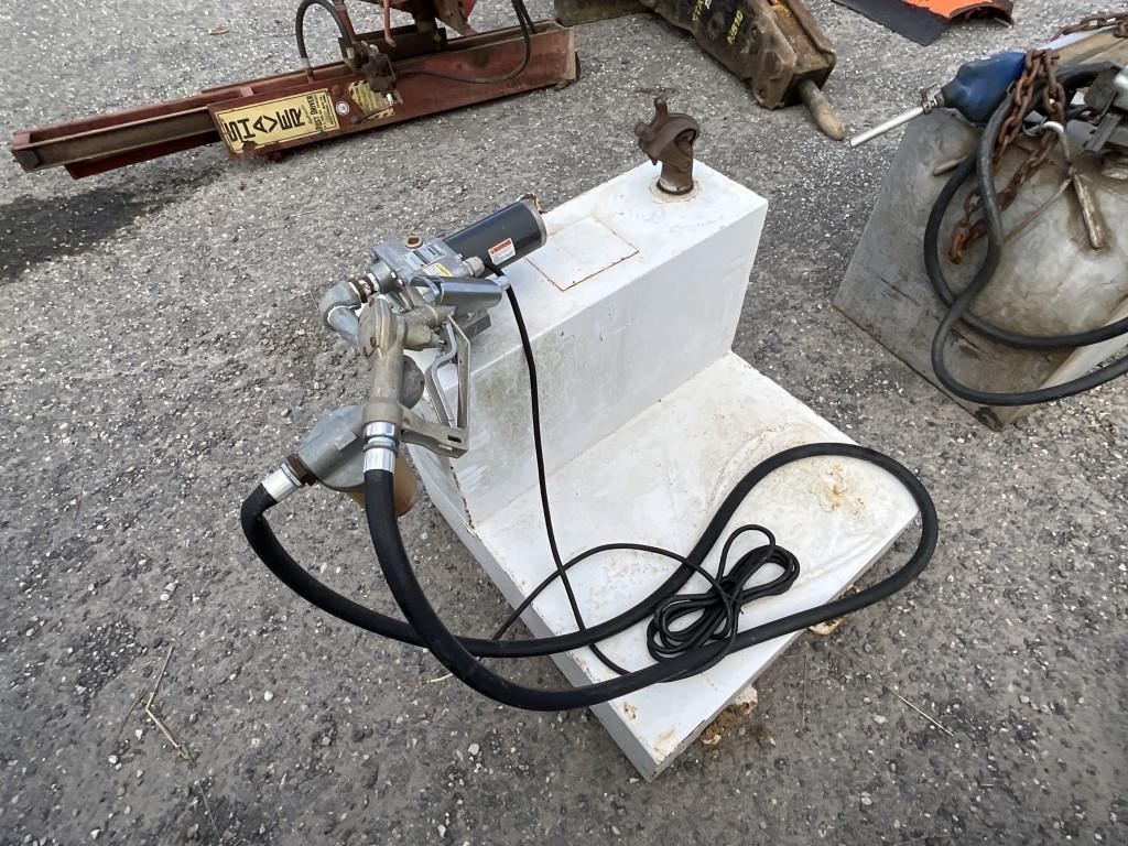 50 Gallon Fuel Tank w/ Electric Pump