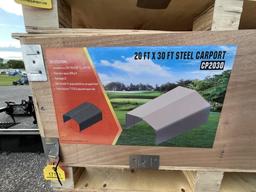 New 20' X 30 Car Port