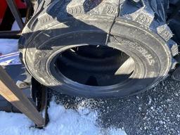 New Set (4) 12-16.5 SKS1 Skid Steer Tires