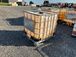 Used 275 Gallon Tote in Cage