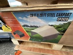 New 20' X 20' Carport