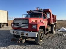 1991 Ford F800 Dump Truck