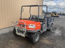 2012 Kubota RTV 1140 Utility Vehicle