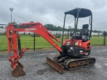 2016 Kubota U17 Mini Excavator