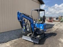 New Agrotk DM20 Mini Excavator (DIESEL) (blue)