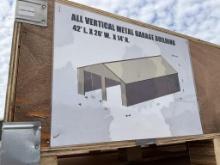 New 26' X 42' Vertical Garage Building