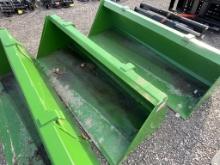 New 72" Kivel John Deere Smooth Bucket