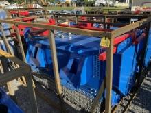 New 81" Agrotk Forestry Drum Mulcher Cutter (BLUE)