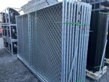 New (20) Pieces  6Ft X 10Ft Chain Link Fence Panel