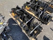 New Future 8 Pcs Mini Excavator Attachments