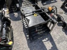 New Future Walk Behind Rock Grapple Bucket