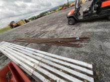 Bundle 1/2" Rebar of Mostly 20ft. Length