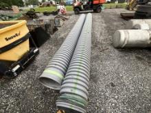 (2) 16" Round x 20ft. Long Corrugated Pipe