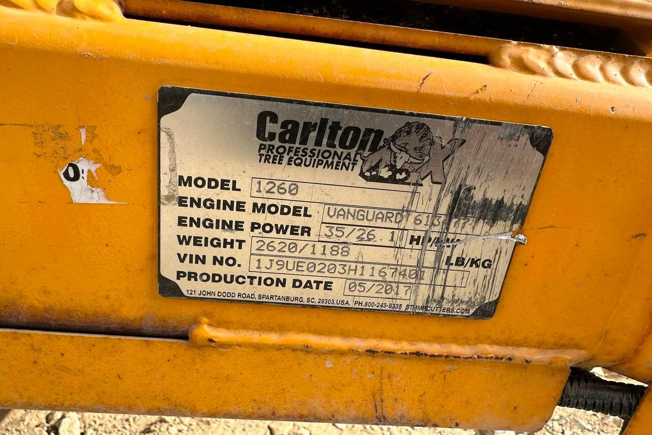 2017 Carlton 1260 Towable Chipper