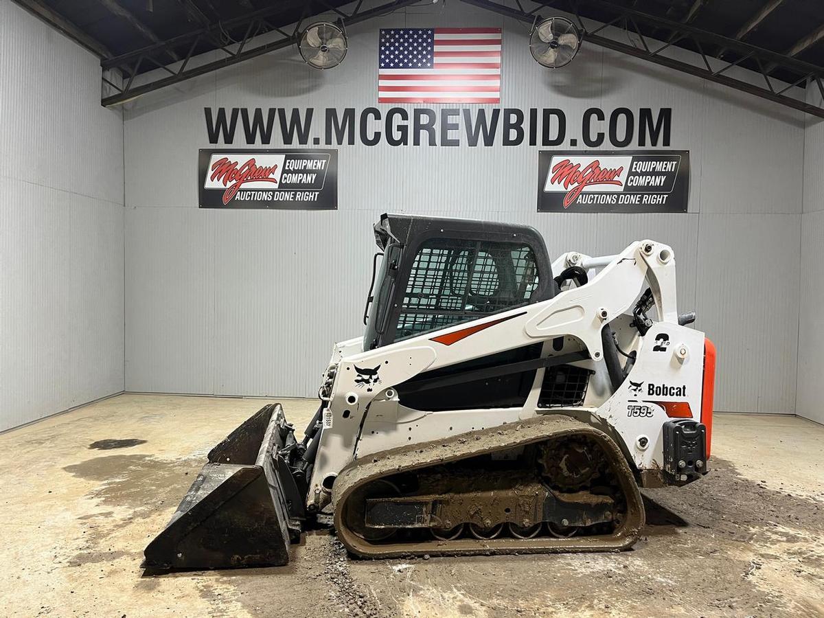 2017 Bobcat T595 Skid Steer Loader