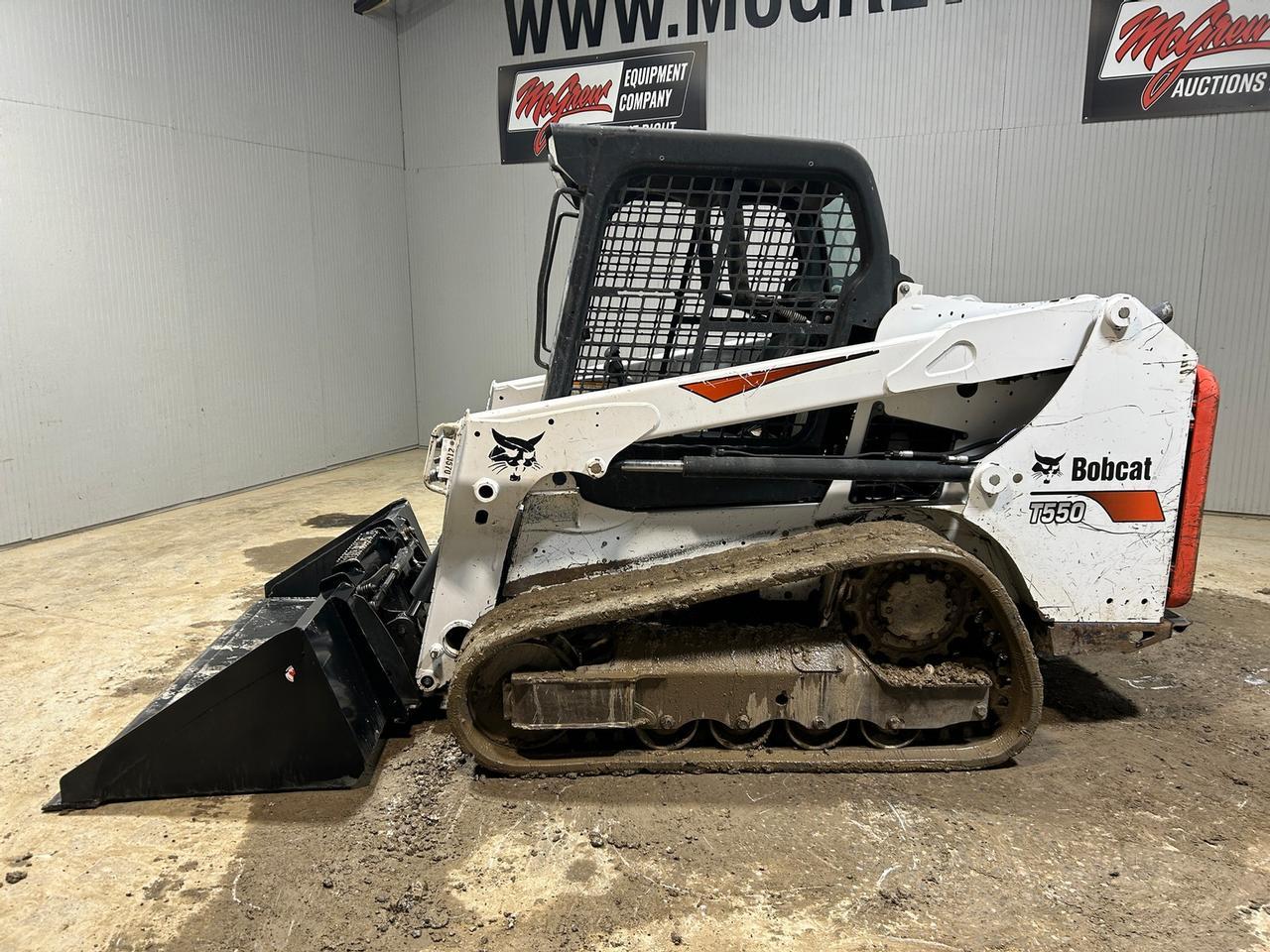 2019 Bobcat T550 Skid Steer Loader