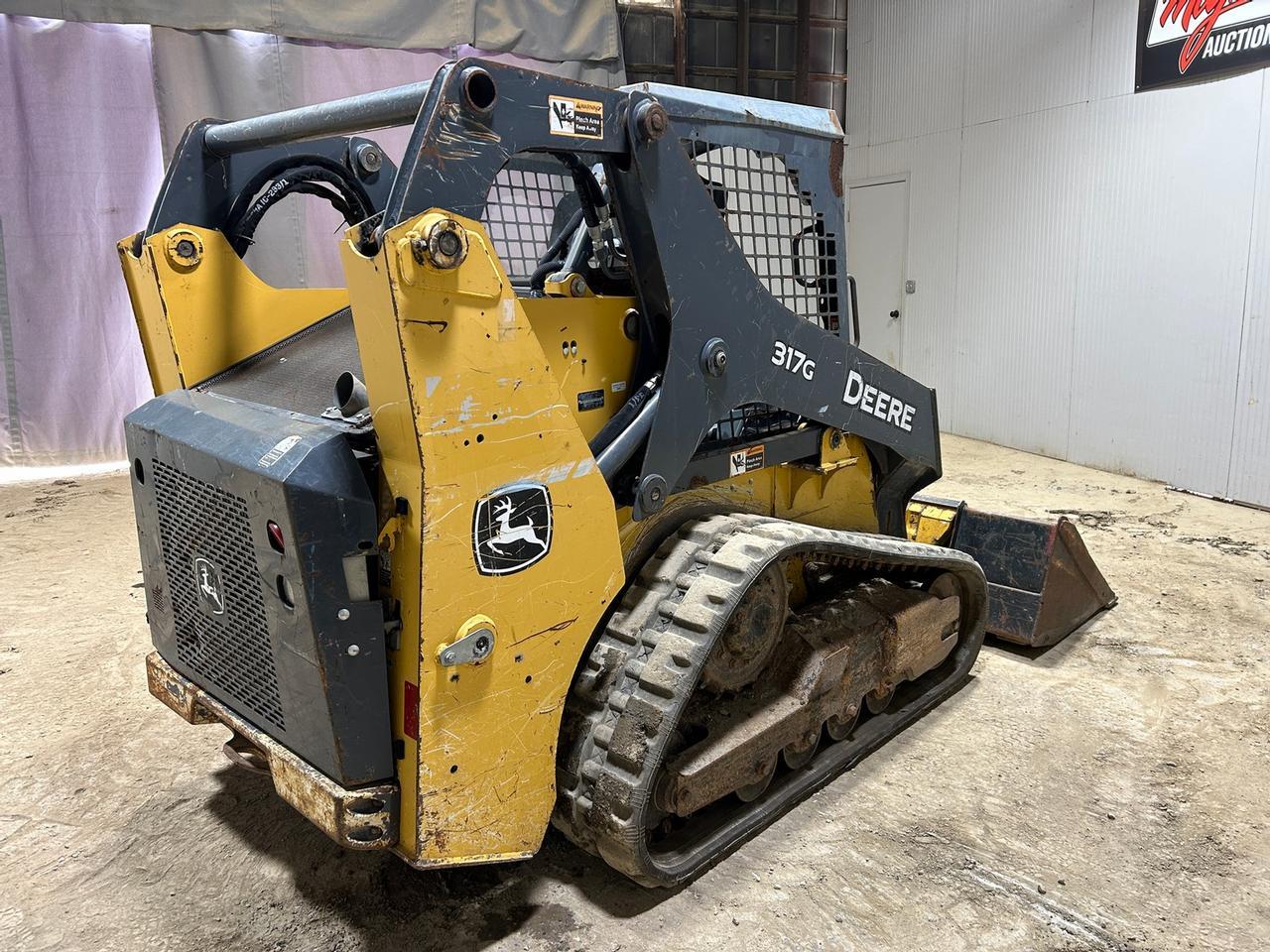 2017 John Deere 317G Skid Steer Loader