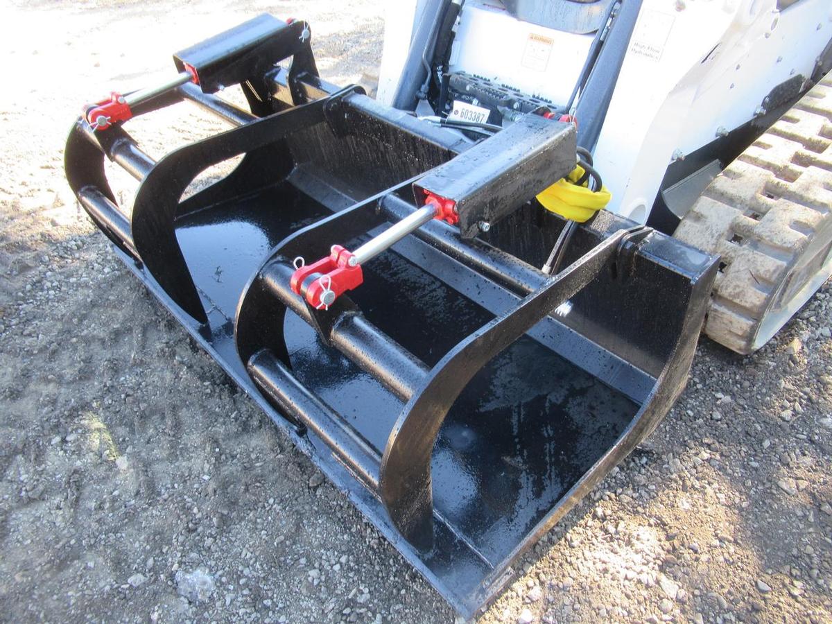 Wildcat 72" Skid Steer Grapple Bucket