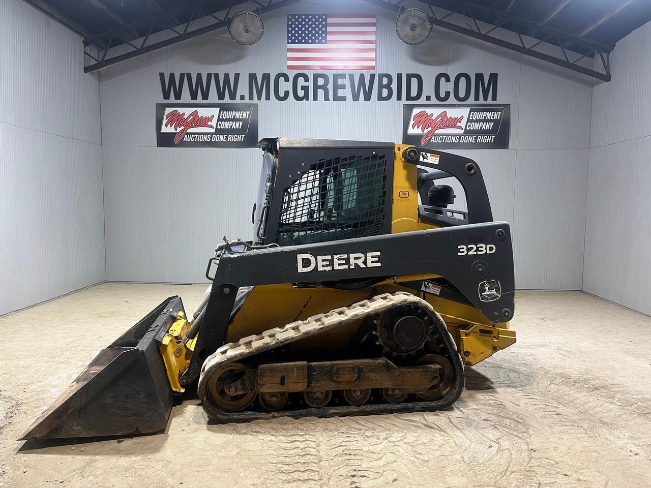 2012 John Deere 323D Skid Steer Loader