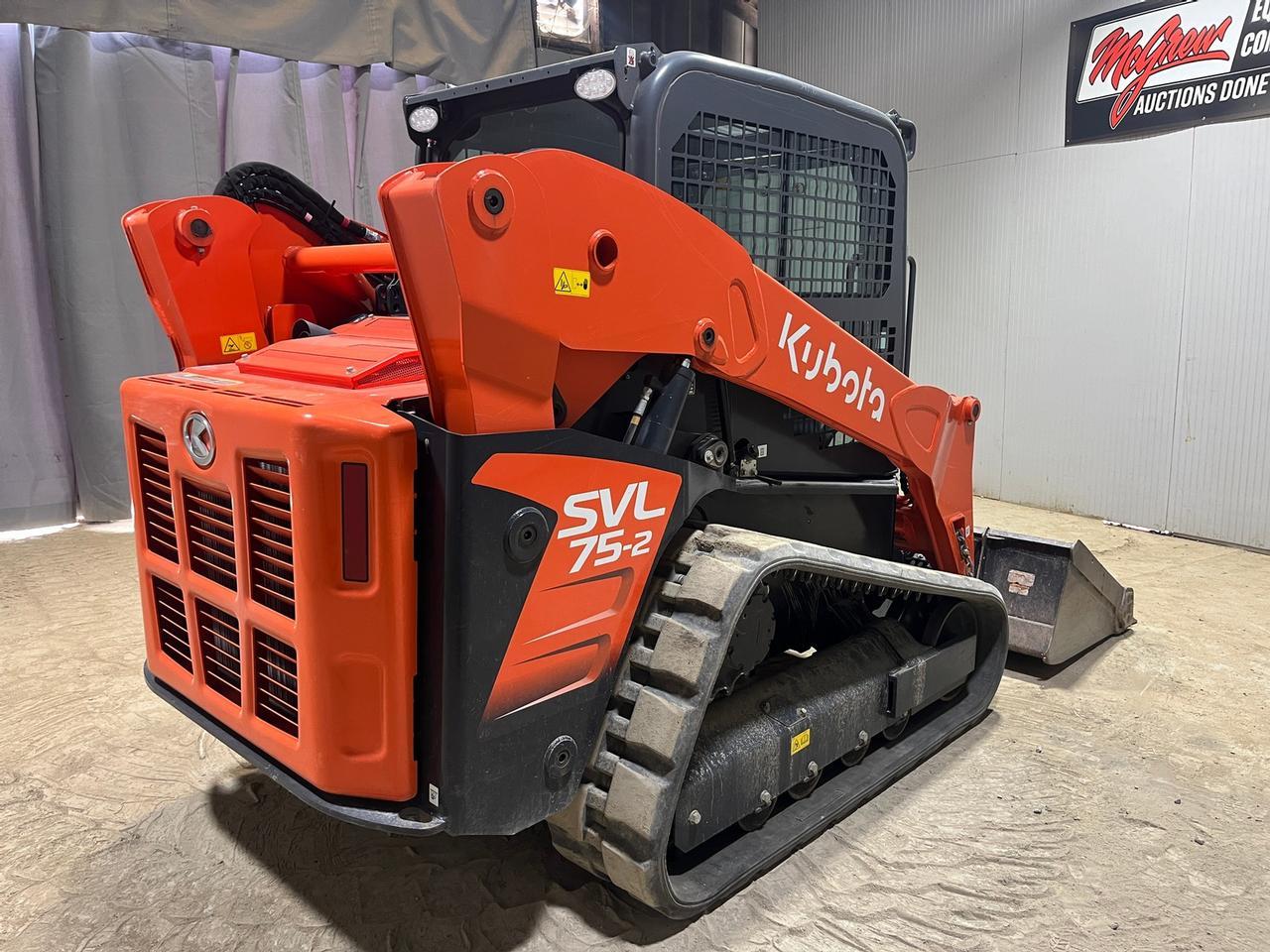 2023 Kubota SVL75-2 Skid Steer Loader