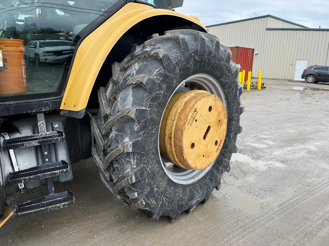 2013 Challenger MT465B Tractor with Cab and Boom Mower