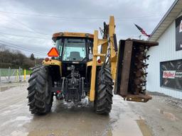 2013 Challenger MT465B Tractor with Cab and Boom Mower