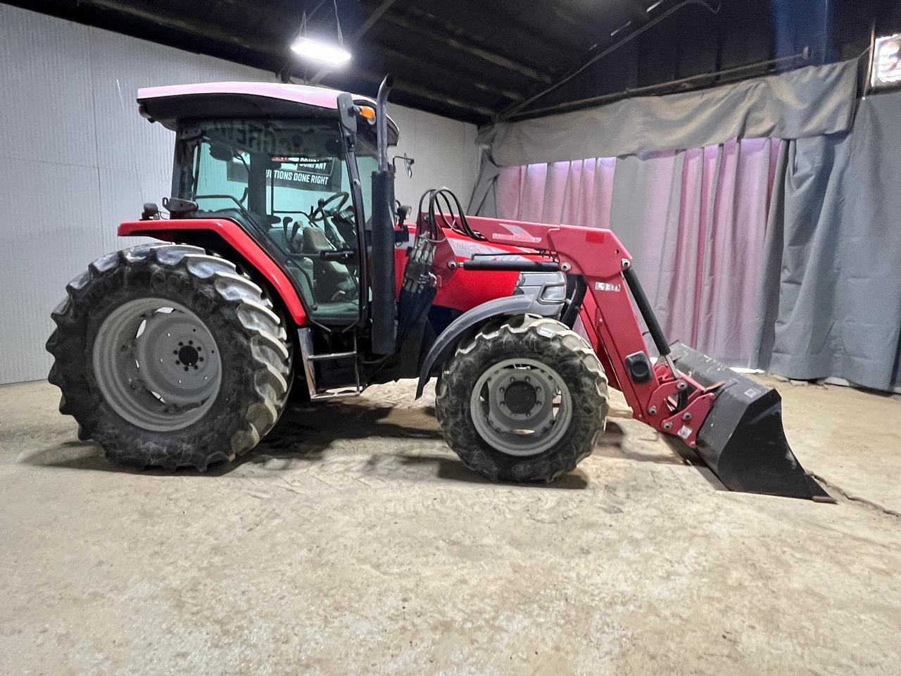 2012 McCormick CX110 Tractor with Cab and Loader