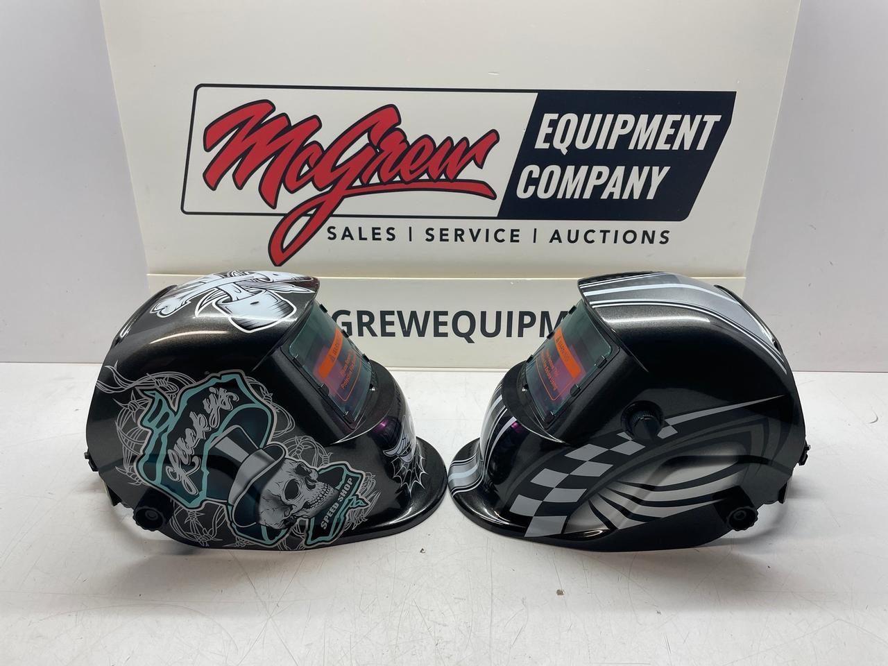 Pair of Welding Helmets