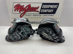 Pair of Welding Helmets