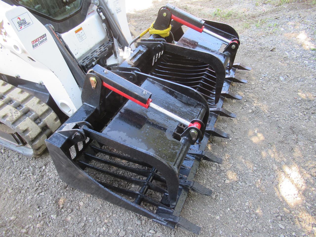 Wildcat 80" Heavy Duty Skid Steer Rock Grapple