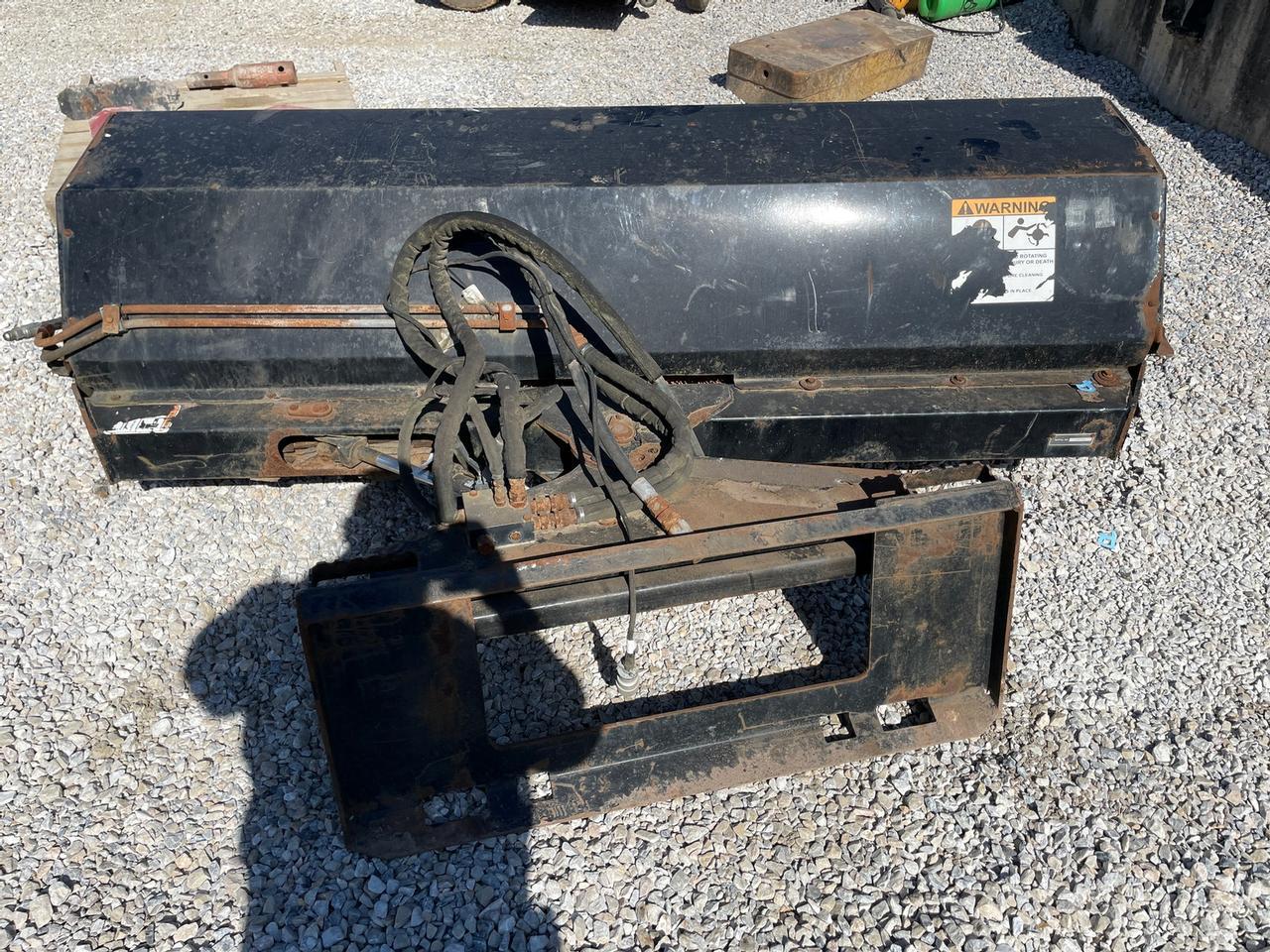 84" Skid Steer Angle Broom