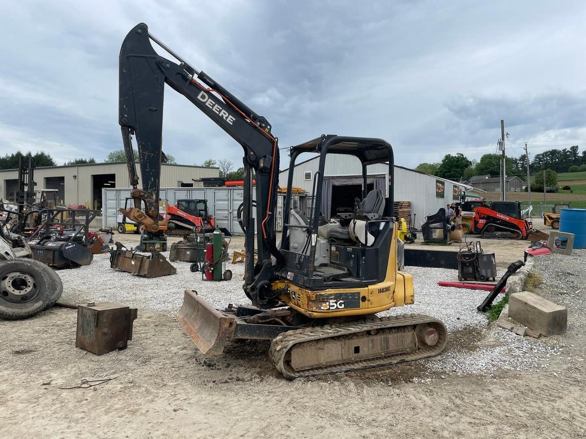 2015 John Deere 35G Mini Excavator