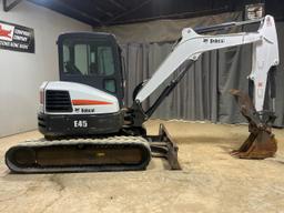 2016 Bobcat E45 Mini Excavator