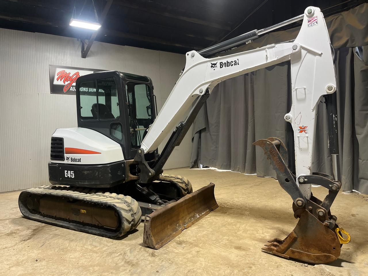 2016 Bobcat E45 Mini Excavator