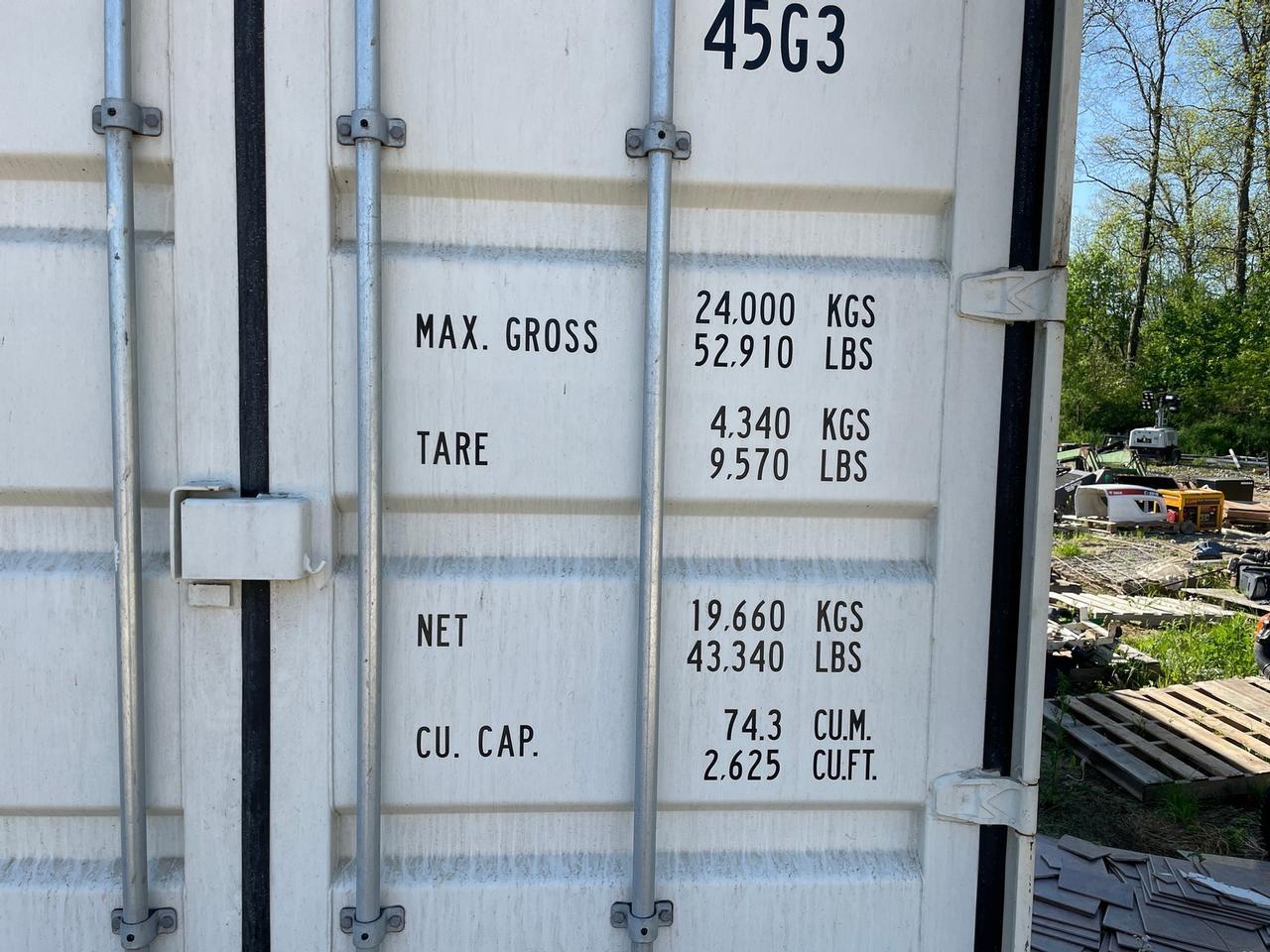 AGROTK 40ft High Cube Multi Door Container