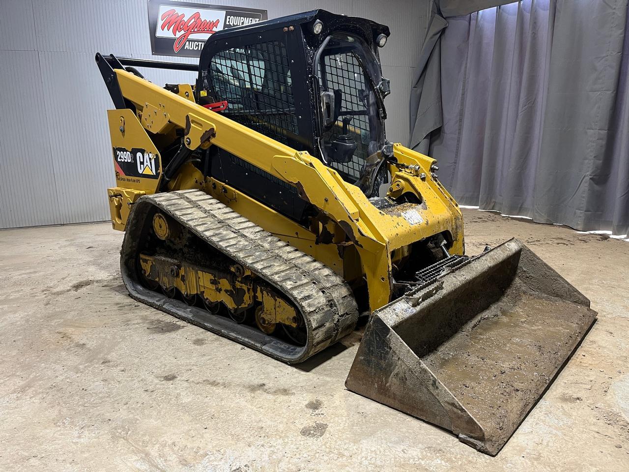 2017 Caterpillar 299D2 Skid Steer Loader