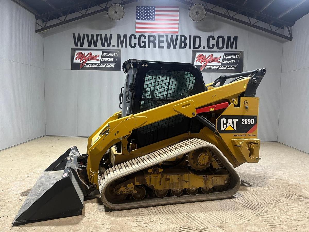 2017 Caterpillar 289D Skid Steer Loader