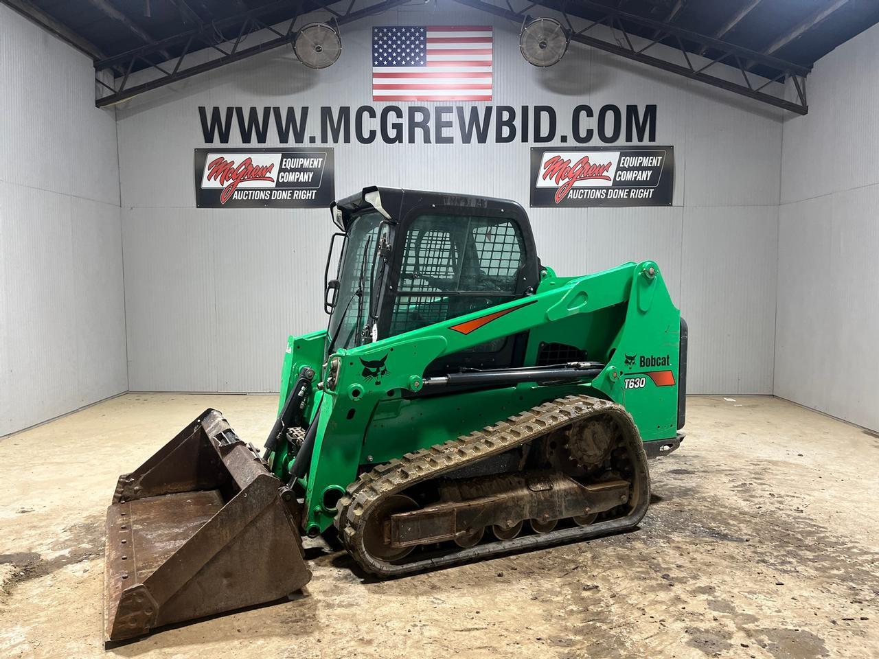 2018 Bobcat T630 Skid Steer Loader