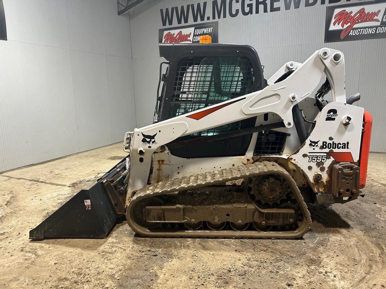 2019 Bobcat T595 Skid Steer Loader