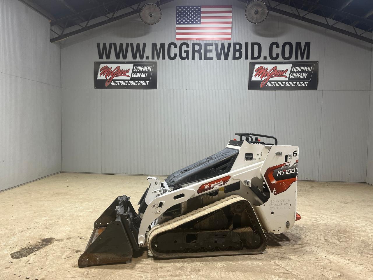 2022 Bobcat MT100 Walk Behind Skid Steer Loader