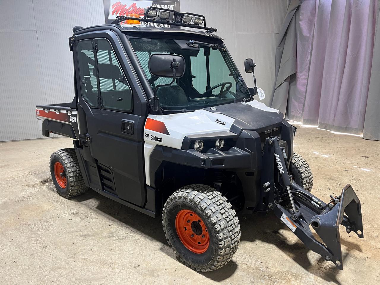 2018 Bobcat 3650 Utility Vehicle with Cab