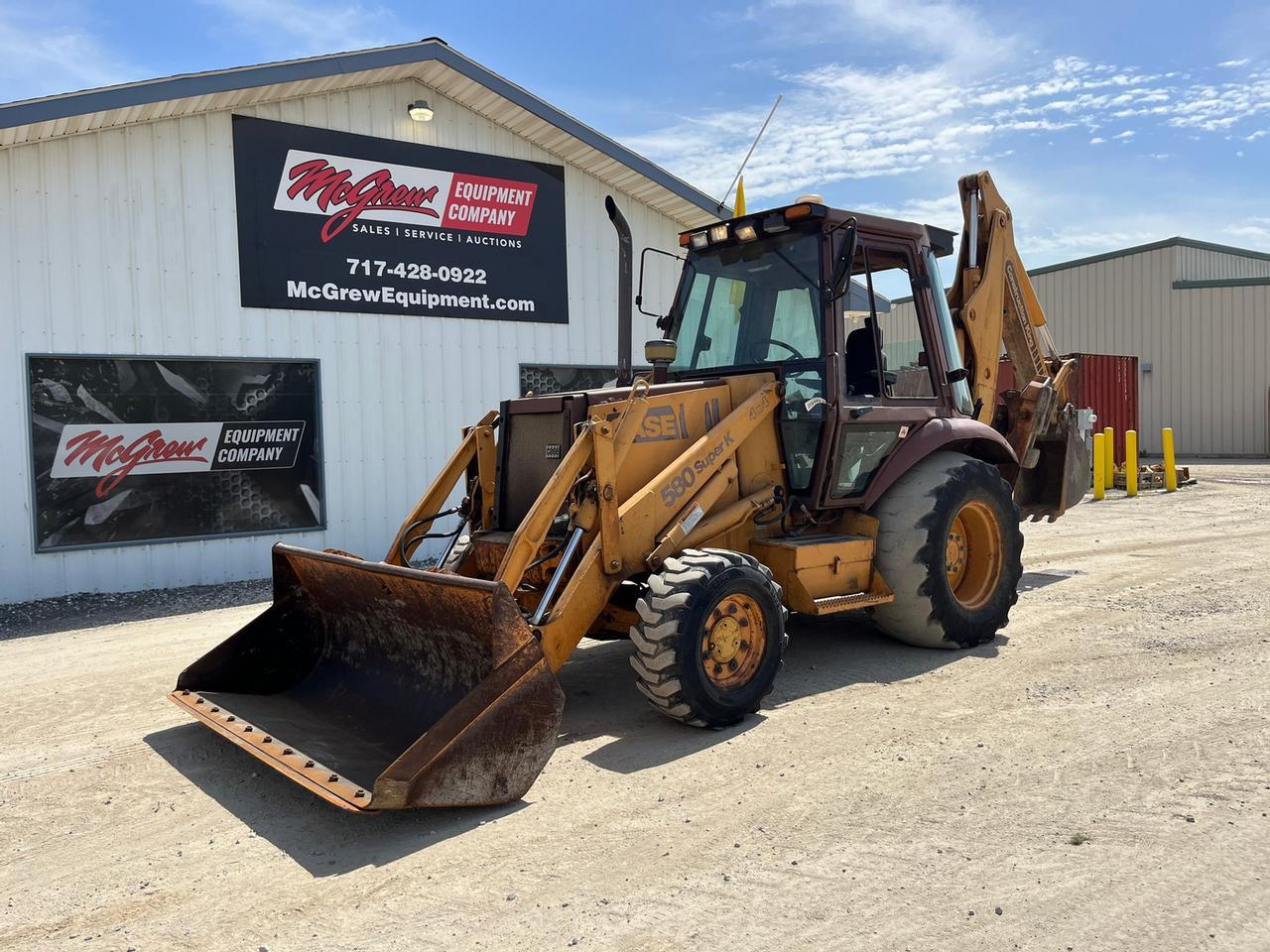 Case 580 Super K Loader Backhoe