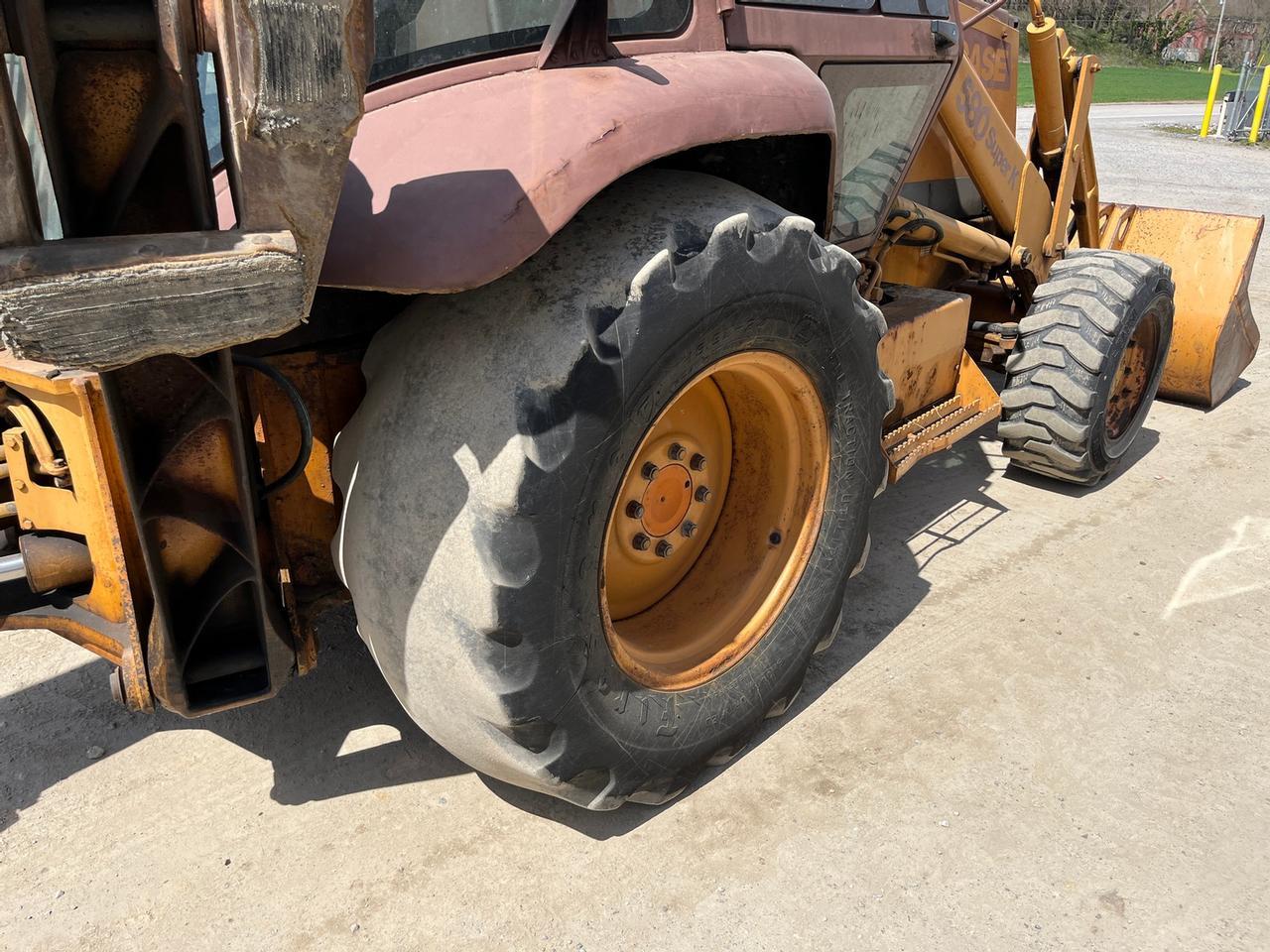 Case 580 Super K Loader Backhoe