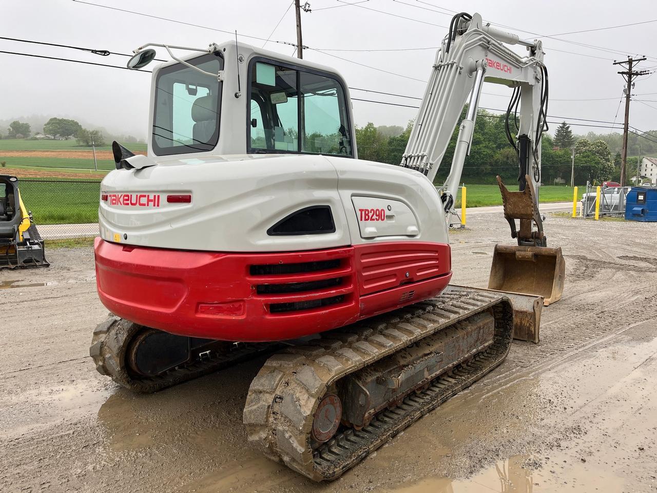 2018 Takeuchi TB290 Midi Excavator