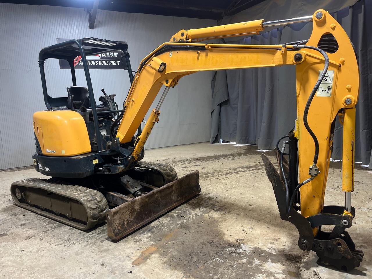 2016 Hyundai R35Z-9A Mini Excavator