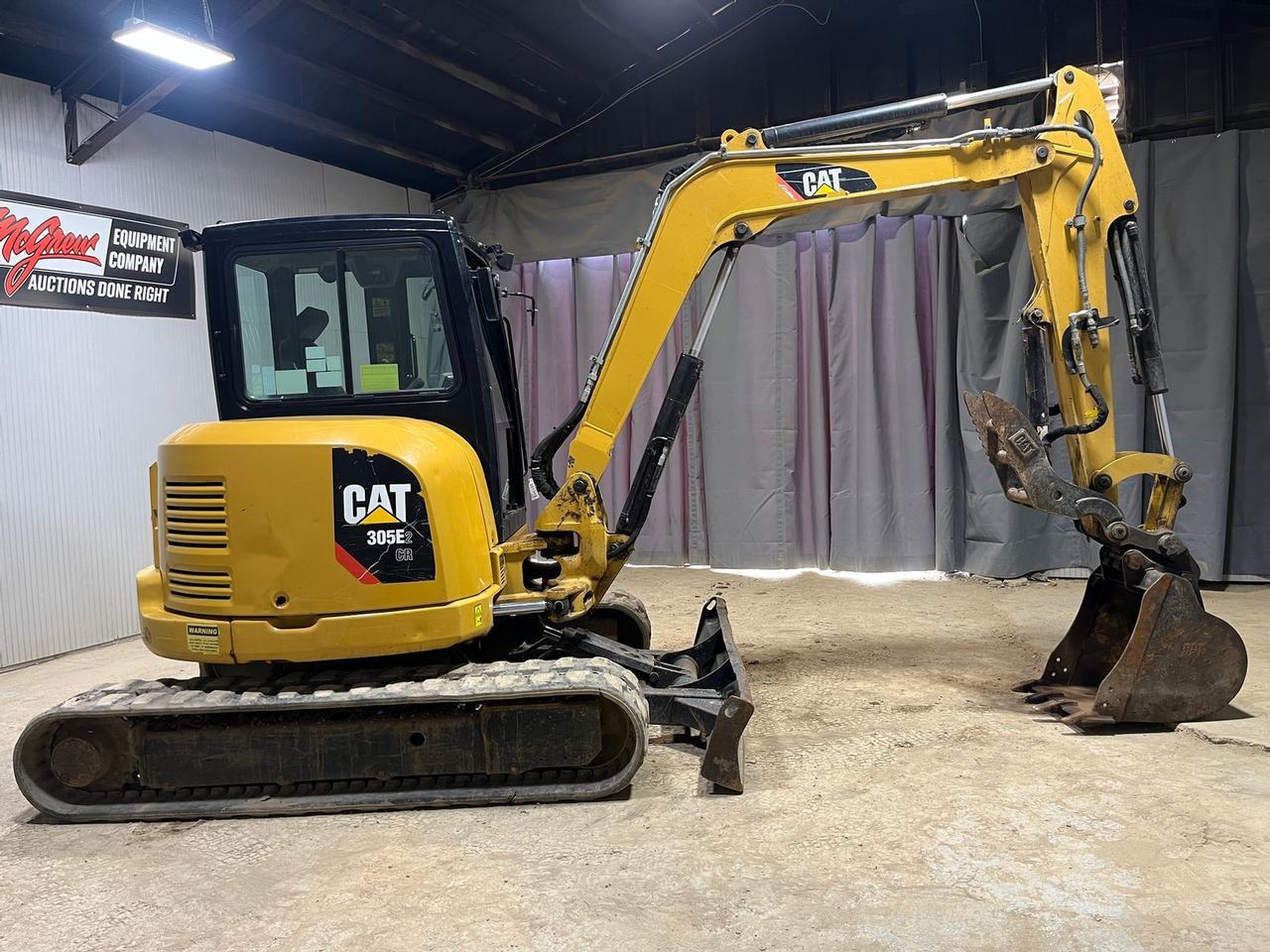 2017 Caterpillar 305E2 CR Mini Excavator