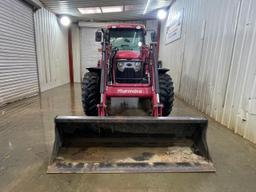 2019 Mahindra 105P Tractor with Cab and Loader