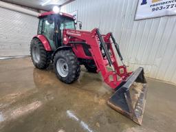 2019 Mahindra 105P Tractor with Cab and Loader